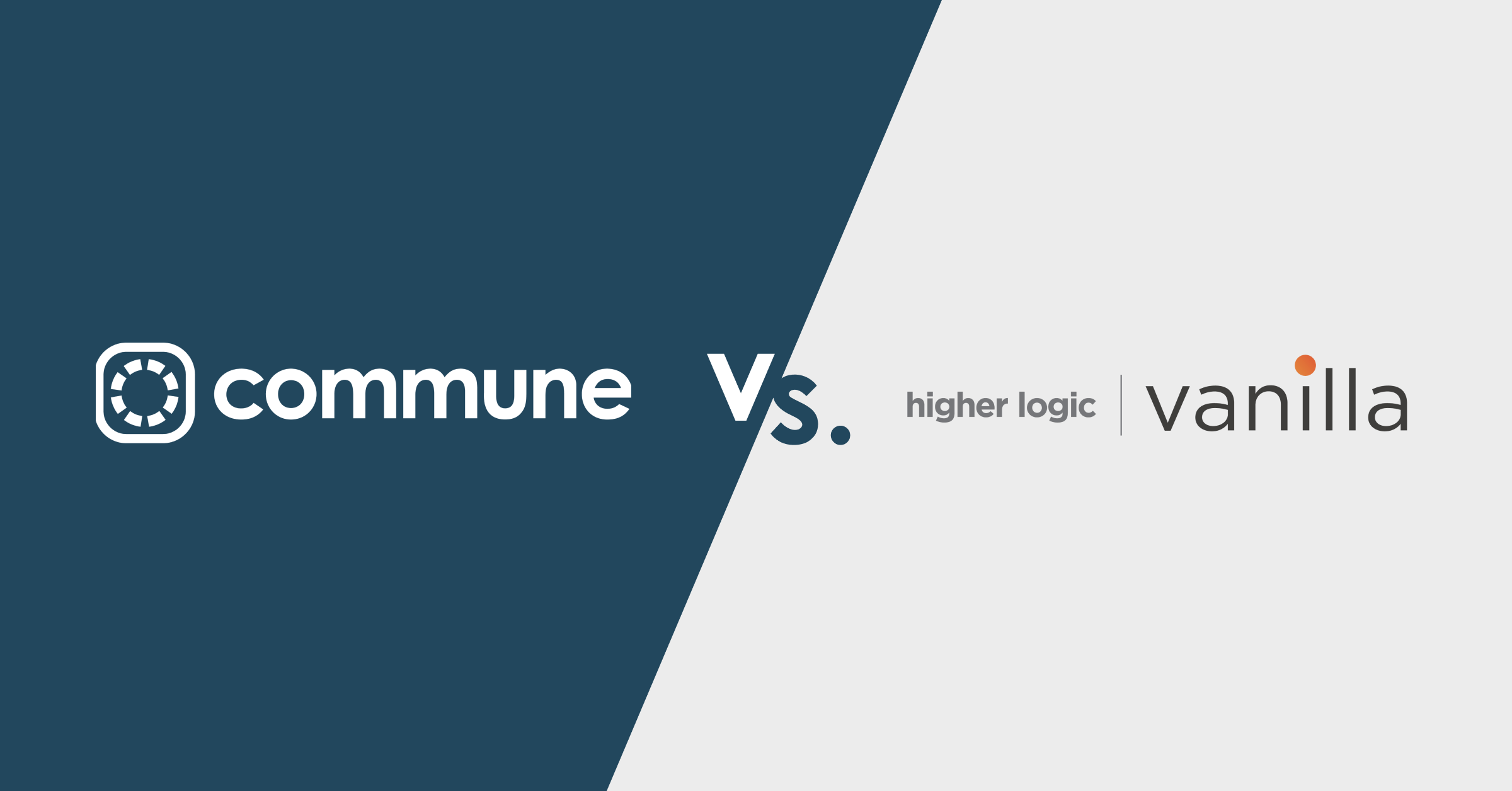 Commune vs. Higher Logic Vanilla Comparison | Commune