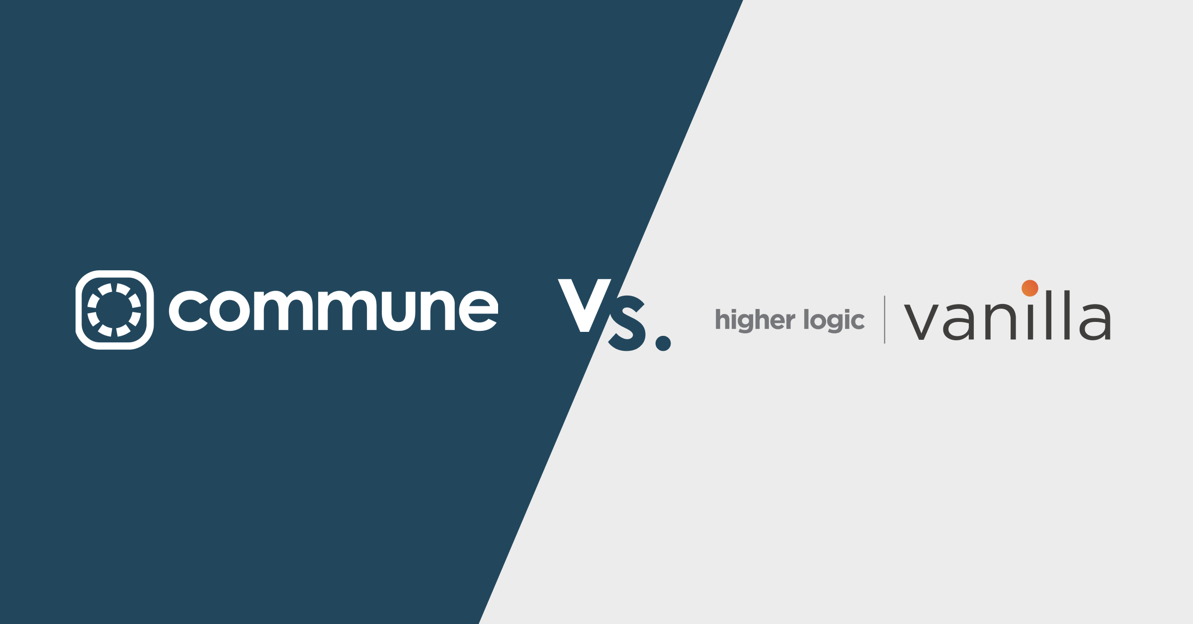 Community platform comparison: Commune vs. Higher Logic Vanilla